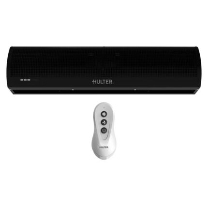 Cortina de Ar Hulter 150 cm Com Controle Preta - 220V
