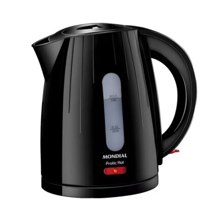 Chaleira Elétrica Mondial Ce-07 Pratic Hot Preta 127v 1l