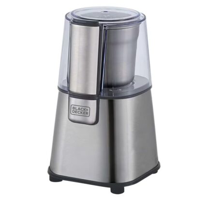Moedor de Grãos Black+Decker MG200 Gourmand Gris 220W Inox