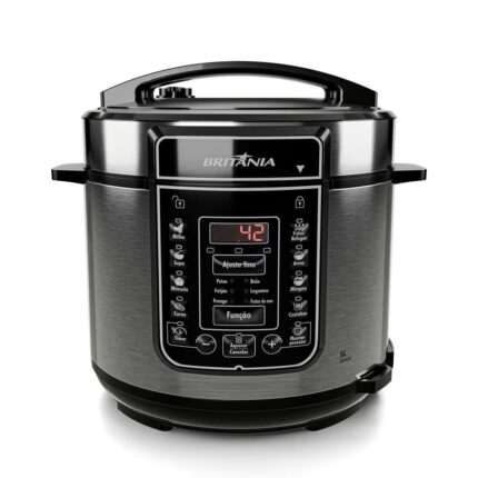 Panela Elétrica de Pressão Britânia BPP05P 5L Revestimento Redstone